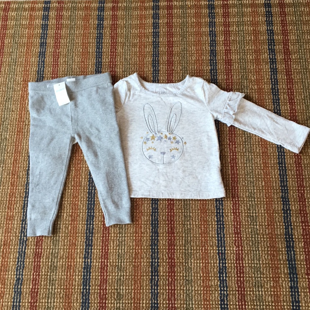 GAP sweater bunny and sweater legging